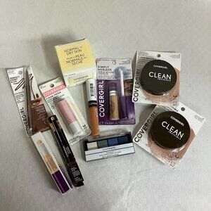 CoverGirl 10-Piece Makeup Kit Foundation Concealer Lipstick Eyeshadow Set